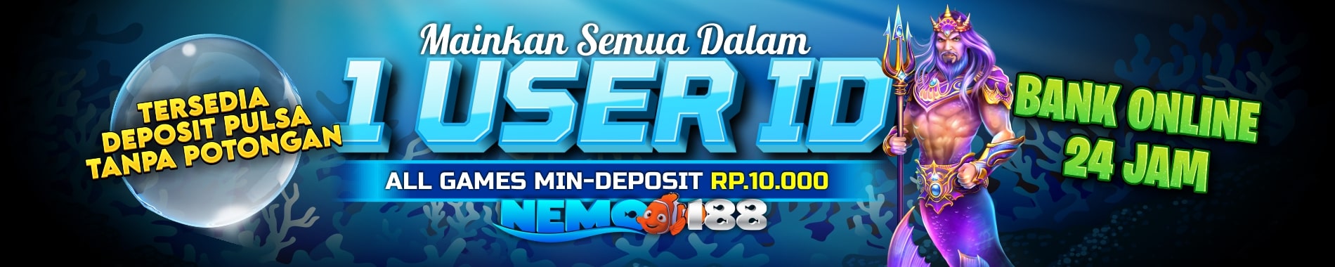 welcome to Nemo188 Situs Betting Online Mudah Maxwin